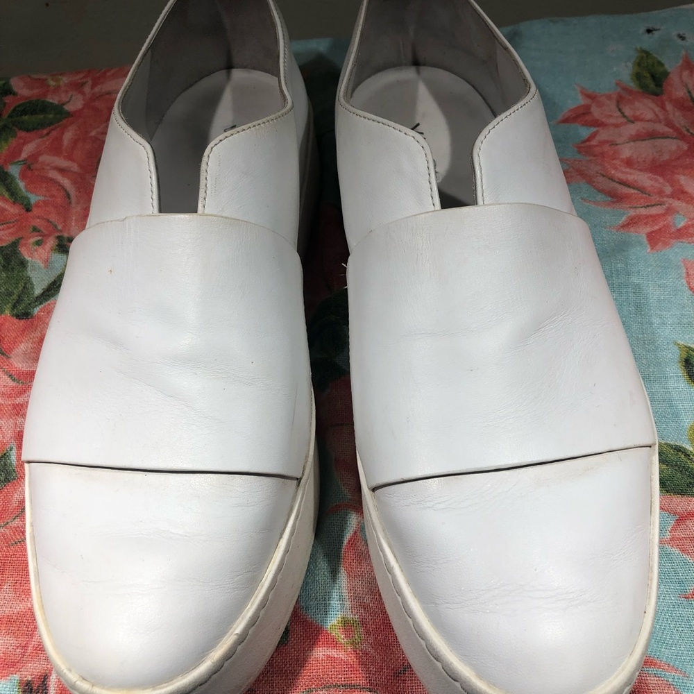 Vince White Women's Slip-On Loafers